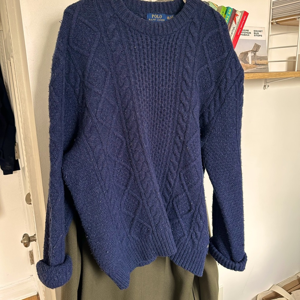 Ralph Lauren cable knit sweater XXL